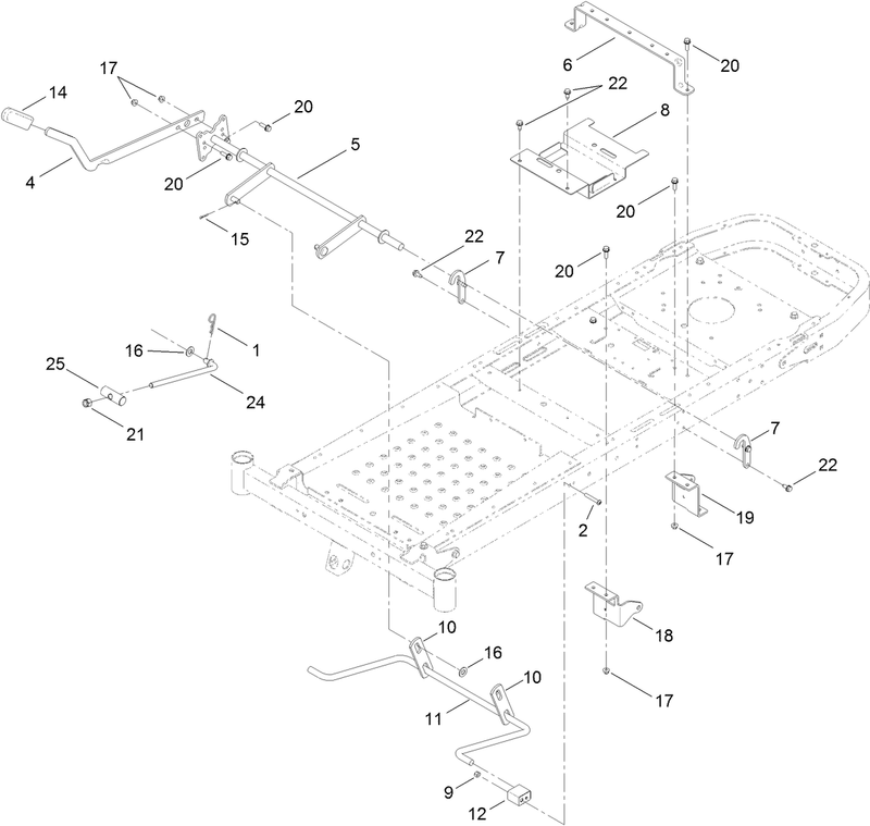 Deck Lift Assembly