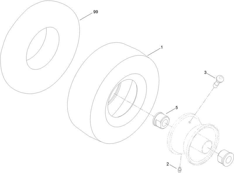 Caster Wheel Assembly No 110 6785