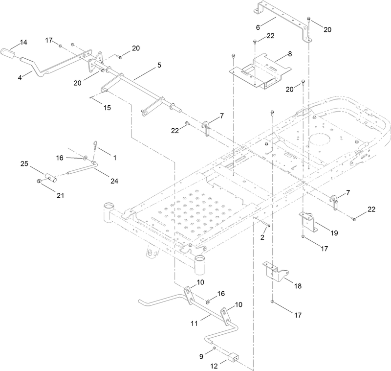 Deck Lift Assembly