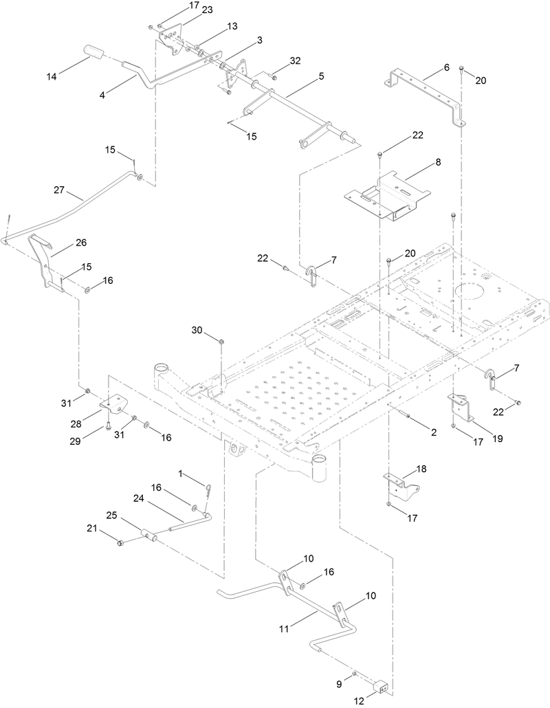 Deck Lift Assembly