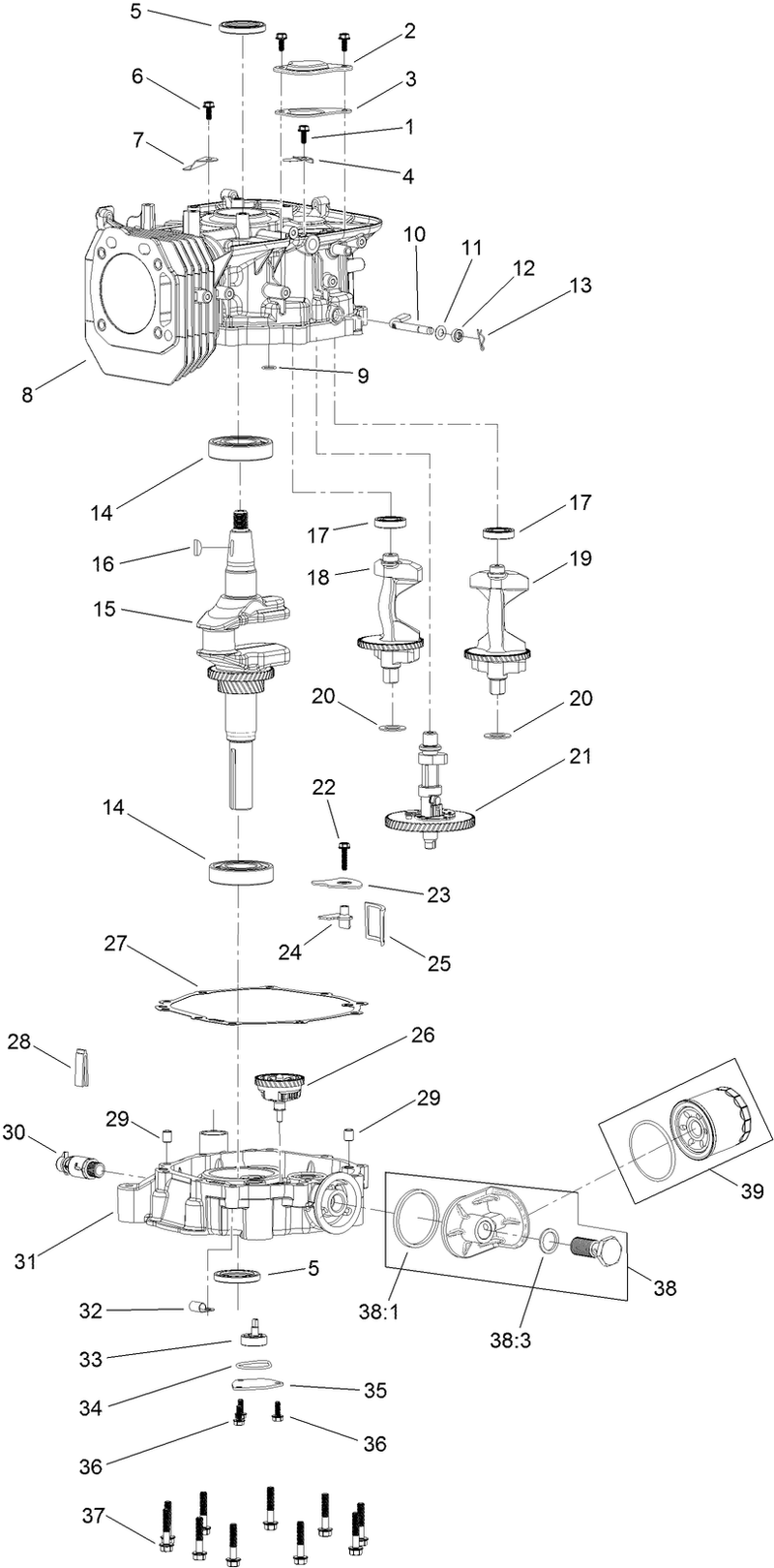 No 3 Engine Assembly No 120 4380