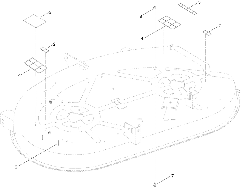 42 Inch Deck Assembly No 119 8840
