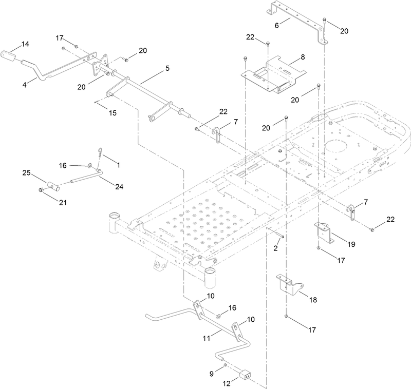 Deck Lift Assembly