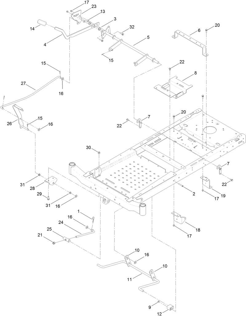 Deck Lift Assembly