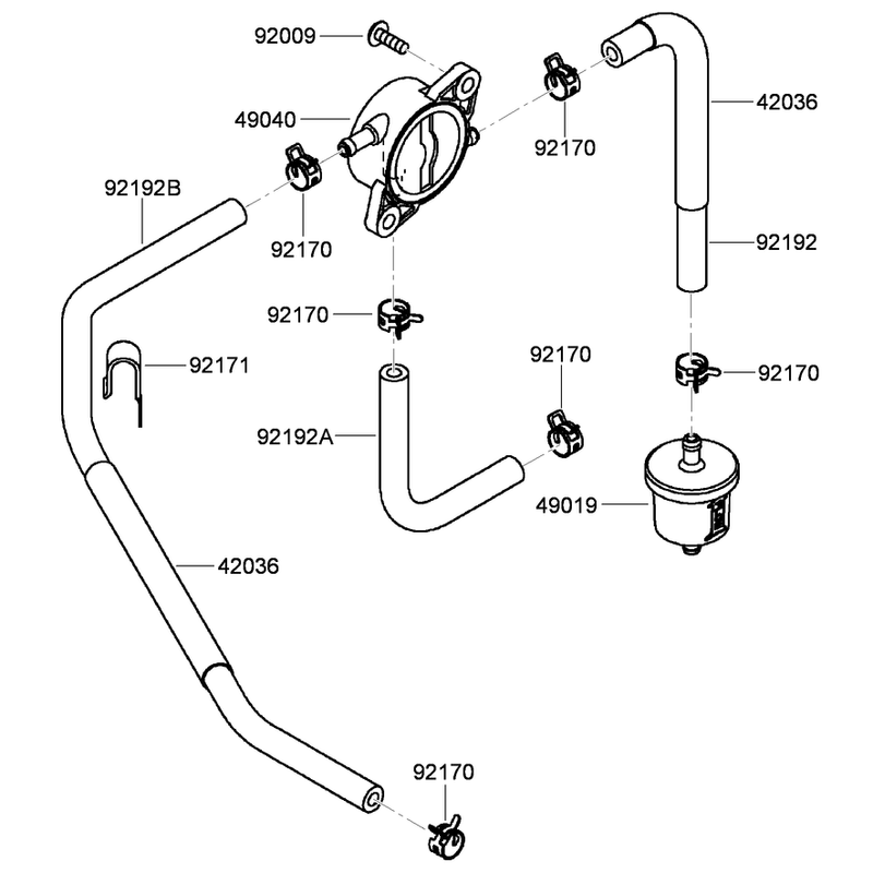 Fuel Tank and Valve Assembly