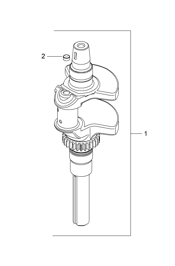 Crankshaft Assembly Kohler SV720 0032