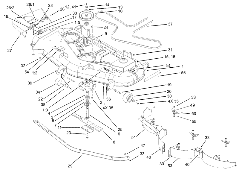 52in Deck Assembly