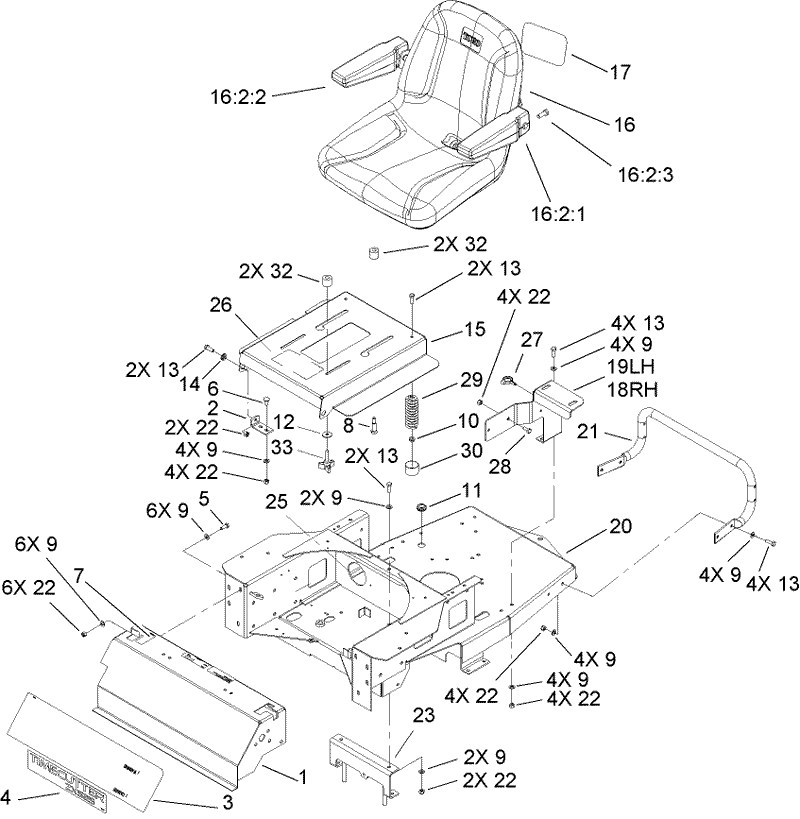 Main Frame Assembly