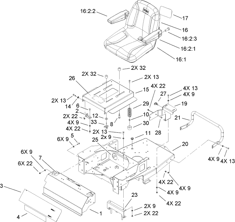 Main Frame Assembly