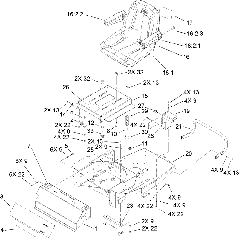 Main Frame Assembly