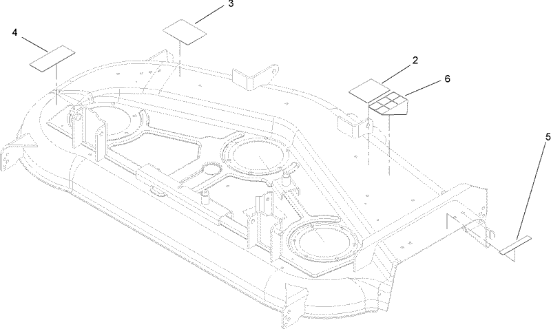 Deck Decal Assembly No 108 8573