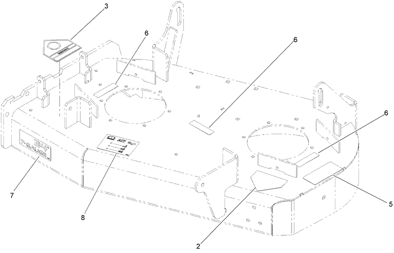 Deck Decal Assembly No 114 0503