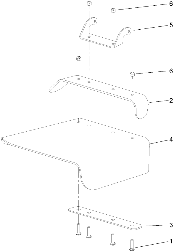 Deflector Assembly No 110 9917
