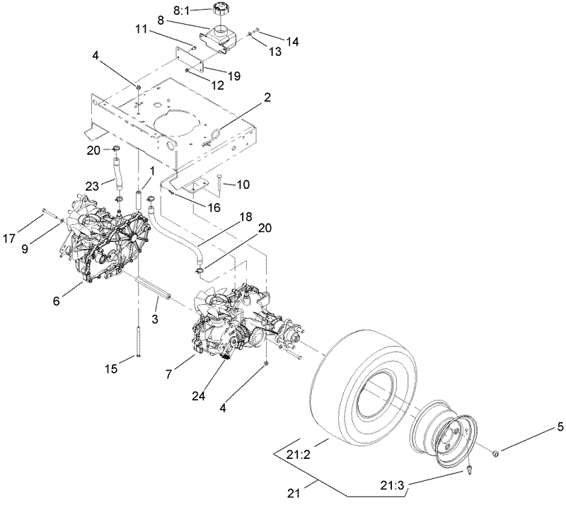 Hydraulic Drive Assembly