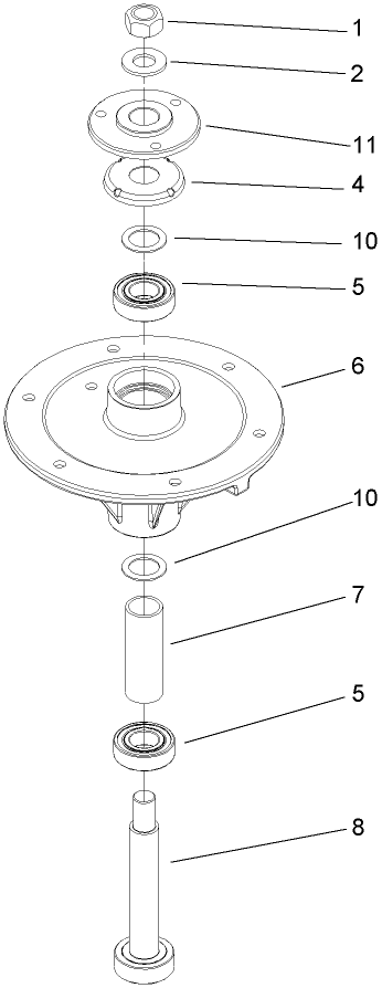Spindle Assembly No 114 0459