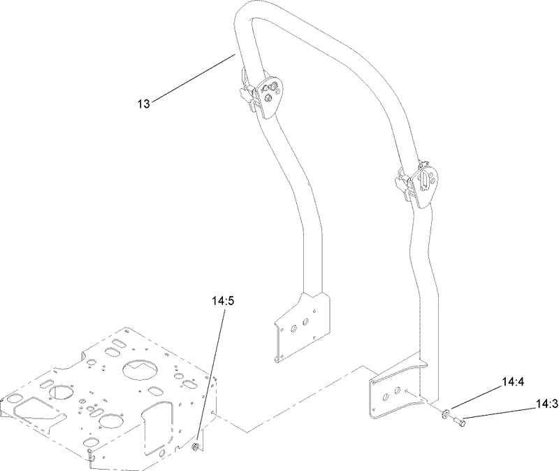Roll Over Protection System Assembly