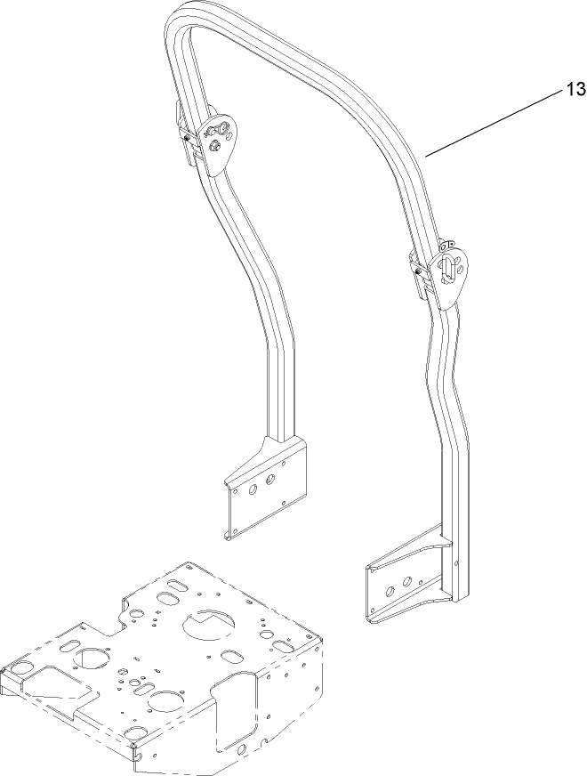 Roll Over Protection System Assembly