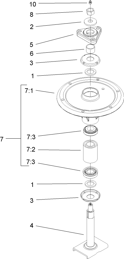 Spindle Assembly No 107 8570