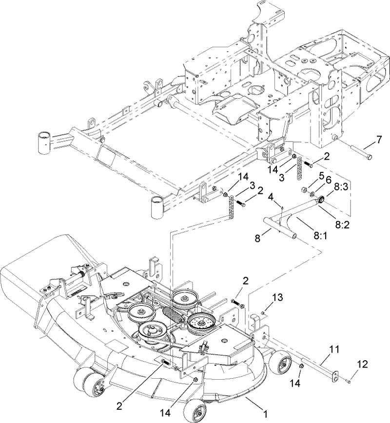 Deck Connection Assembly