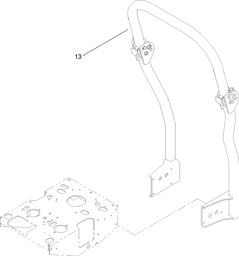 Roll Over Protection System Assembly