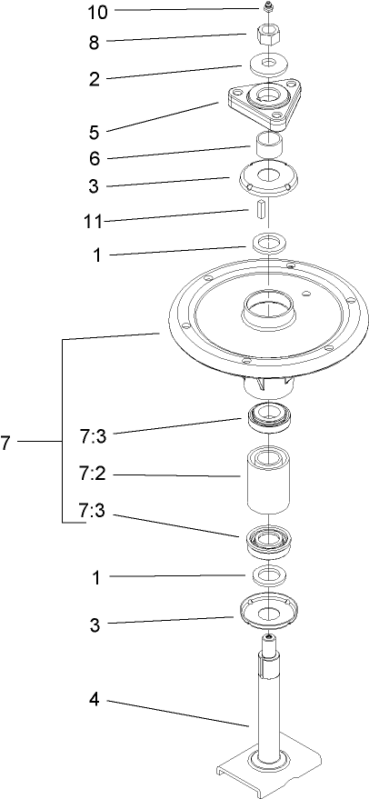 Spindle Assembly No 107 8570