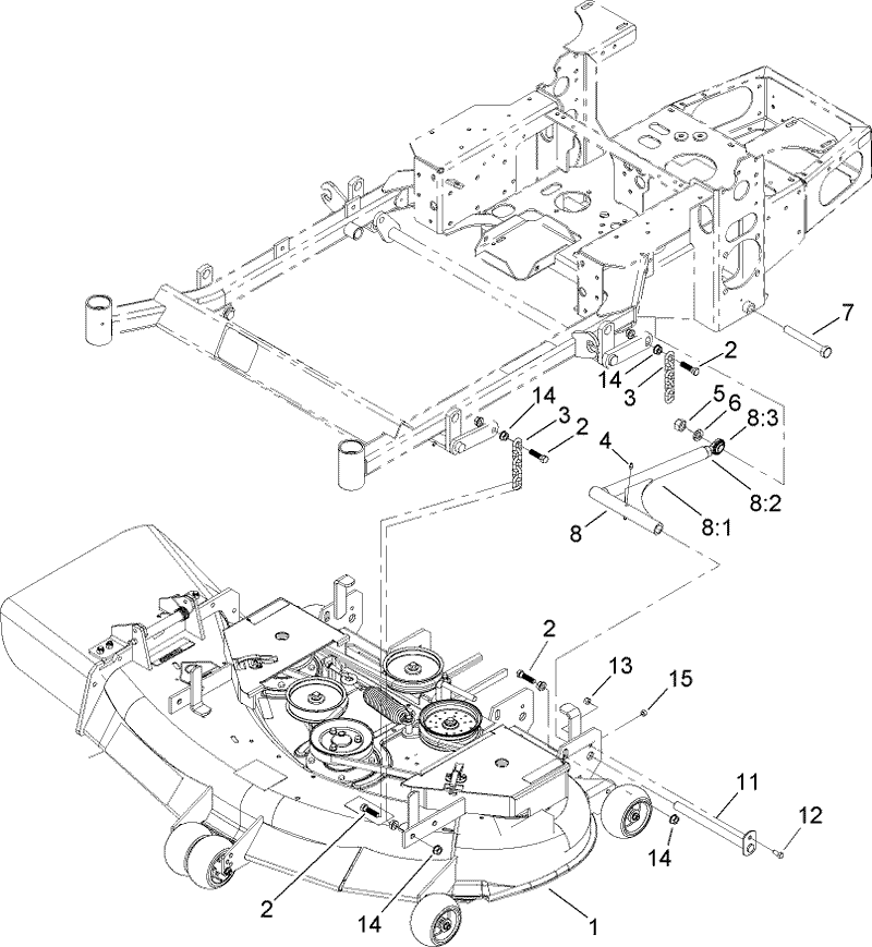 Deck Connection Assembly