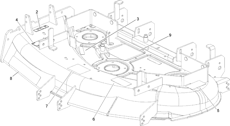 Deck Decal Assembly No 107 1677
