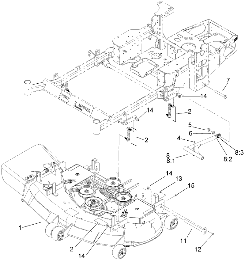 Deck Connection Assembly