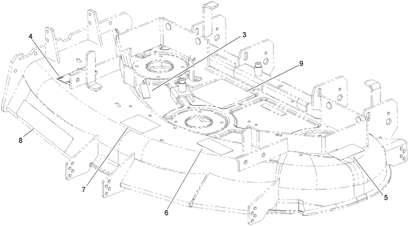 Deck Decal Assembly No 107 1677