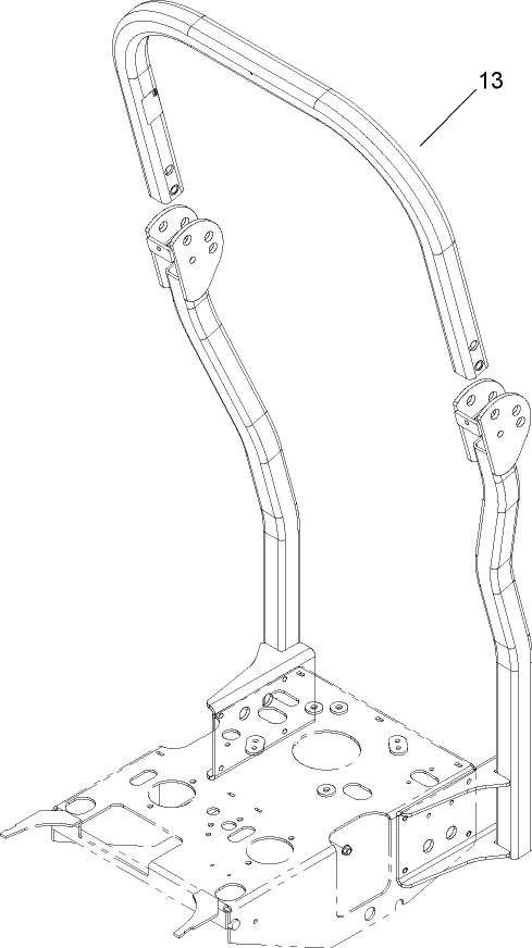Roll Over Protection System Assembly
