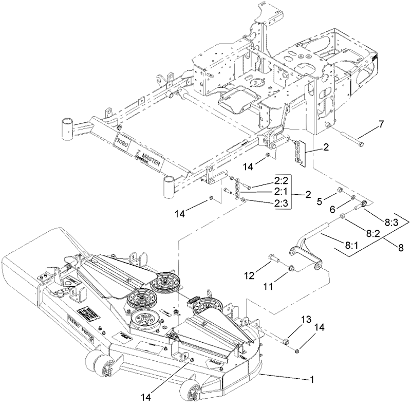 Deck Connection Assembly