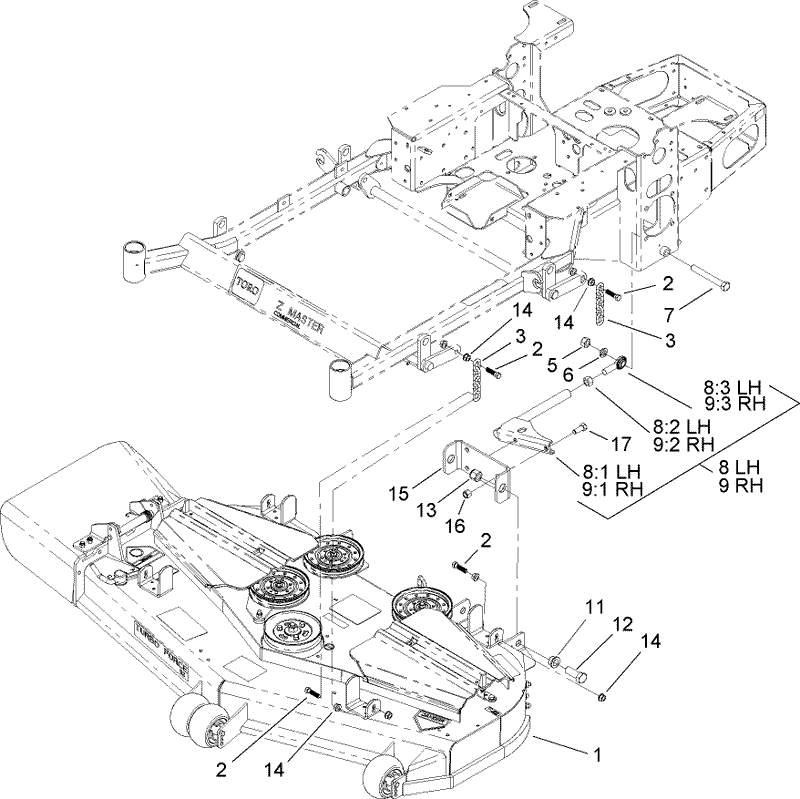Deck Connection Assembly