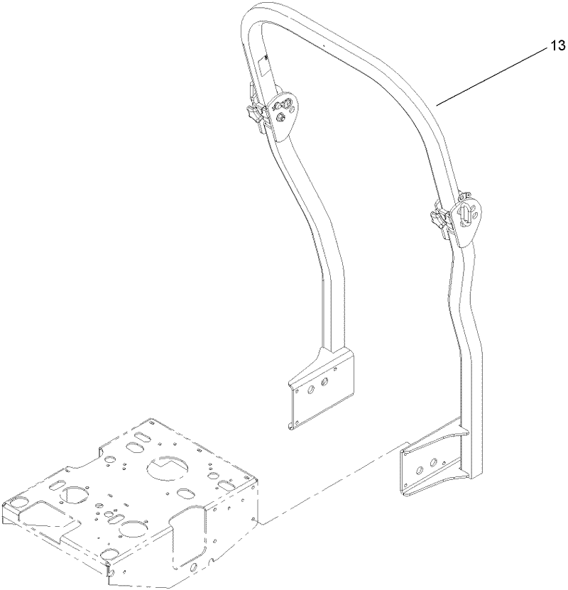 Roll Over Protection System Assembly