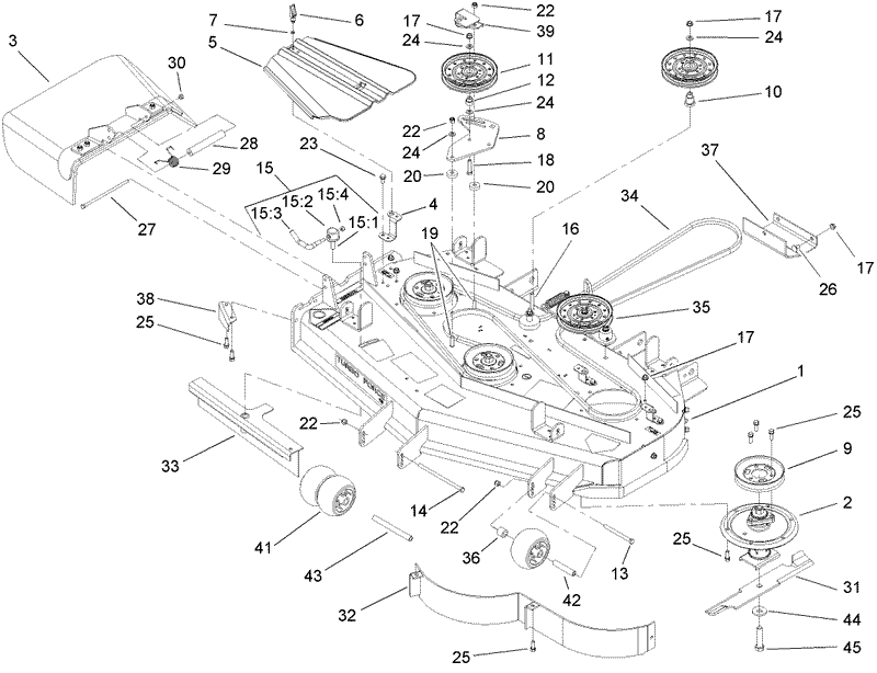 Deck Assembly No 107 3190