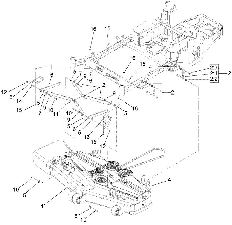 Deck Connection Assembly