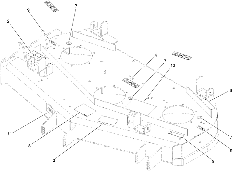 Deck Decal Assembly No 112 9026