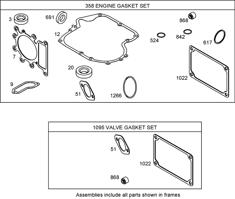 Gasket Kit Briggs and Stratton 31A707 0116 E1