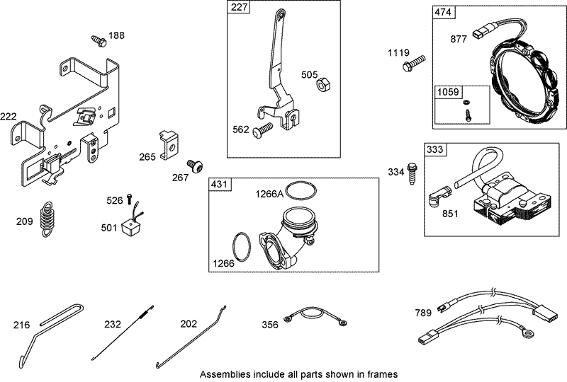 Governor Assembly Briggs and Stratton 31A707 0116 E1