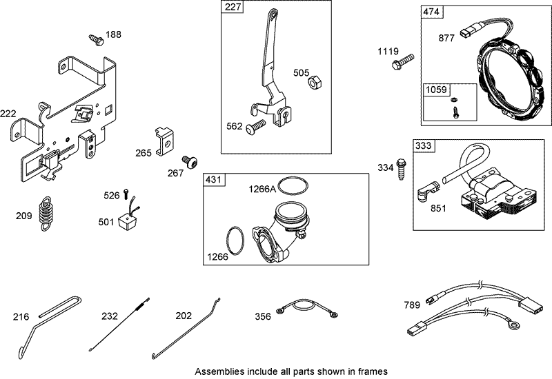 Governor Assembly Briggs and Stratton 31P777 0125 E1