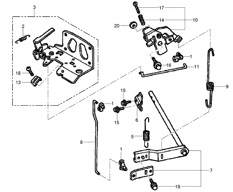 Control Assembly Honda GXV530 EXA2
