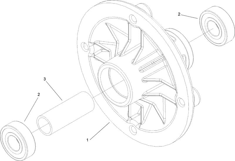 Spindle Assembly No 107 9161