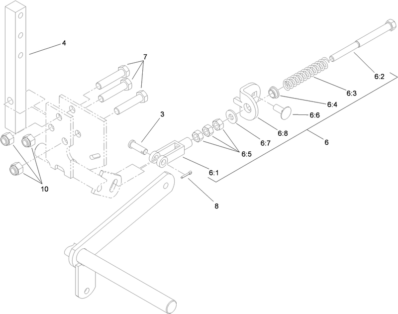 RH Motion Control Assembly No109 3911