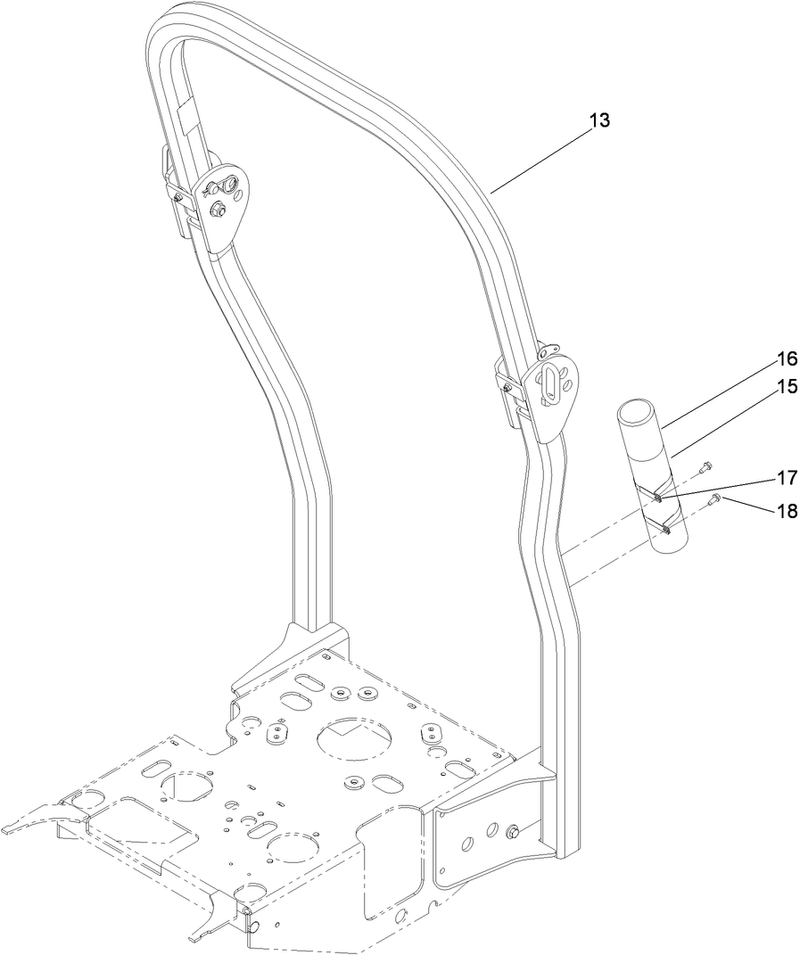 Roll Over Protection System Assembly