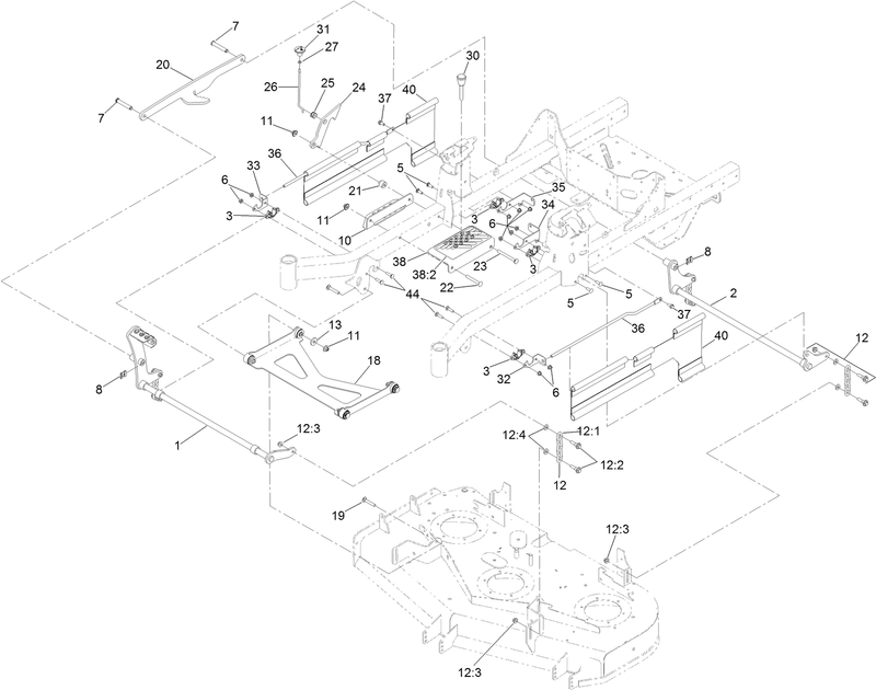 Deck Lift Assembly