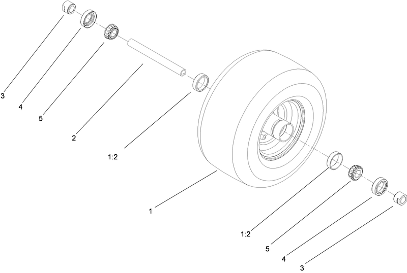 Tire and Wheel Assembly No 103 5362