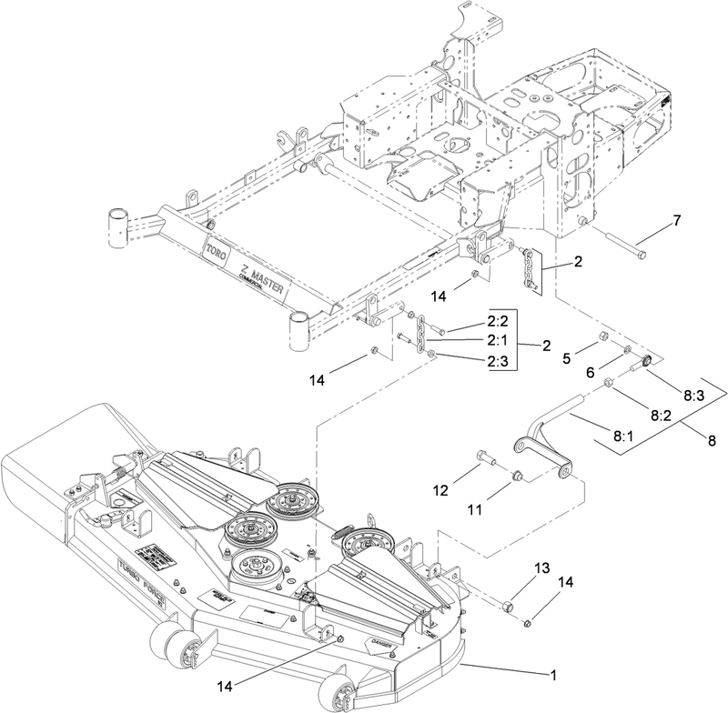 Deck Connection Assembly