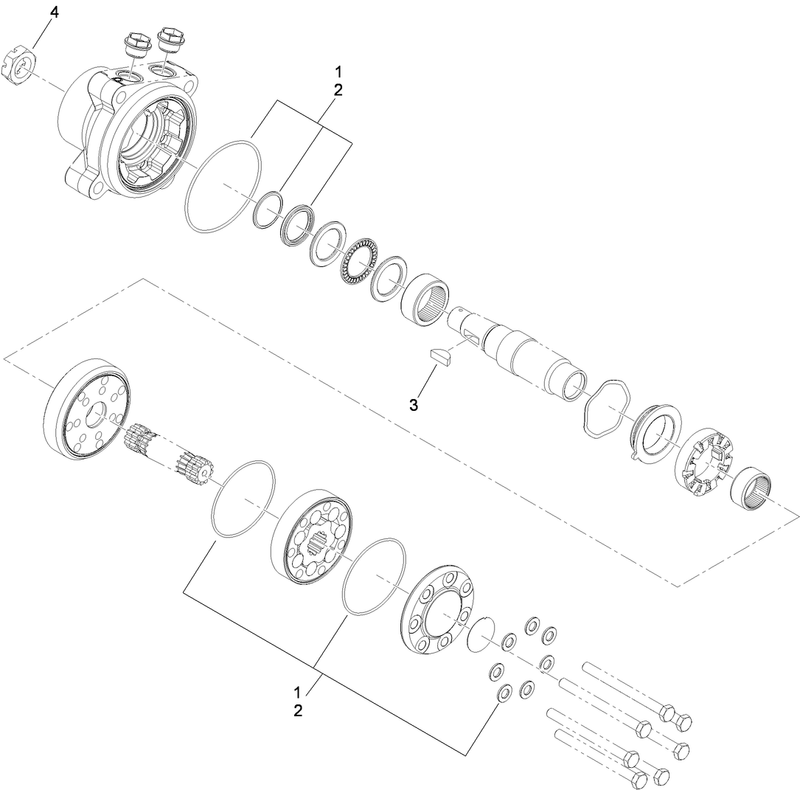 Hydraulic Motor Assembly No 103 5333