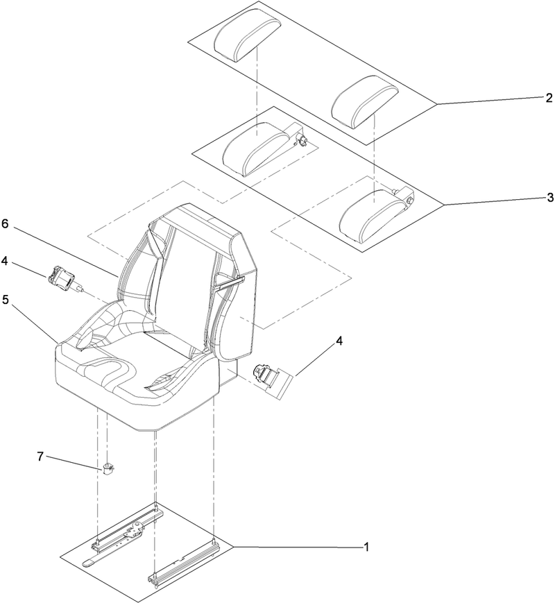 Seat Assembly No 116 0035