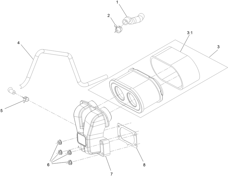 Air Intake and Filtration Assembly