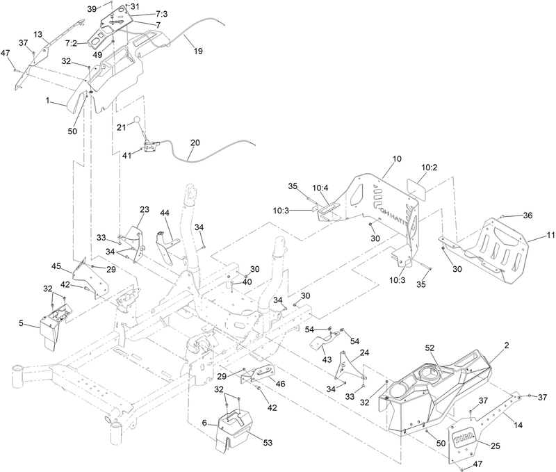 Control Console and Guard Assembly